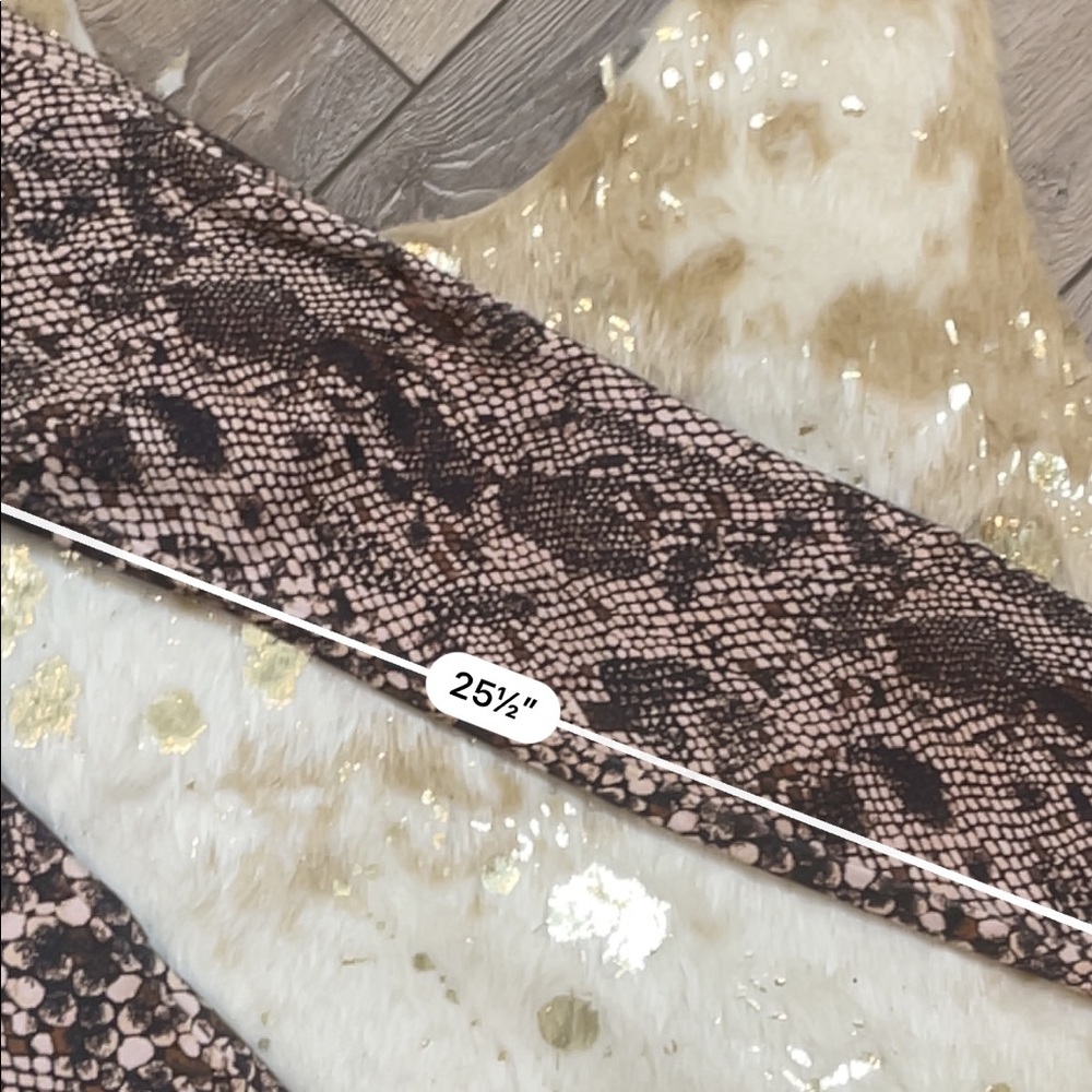Free people raw high rise snake printed jegging - Picture 7 of 7